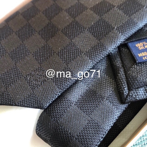 Louis Vuitton Damier black tie NWT - Picture 4 of 6